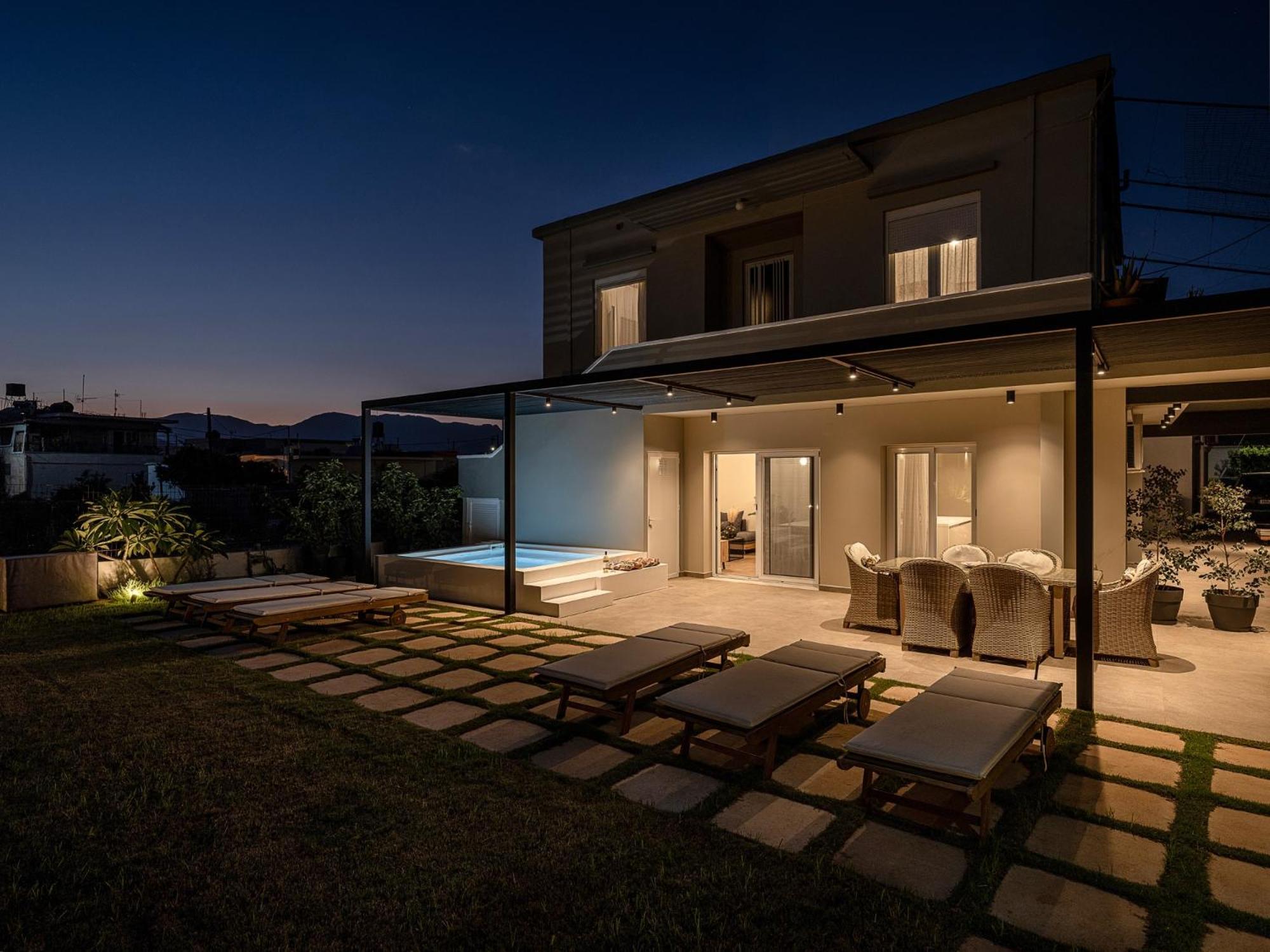 Happyhouse Villa Kíssamos Eksteriør billede