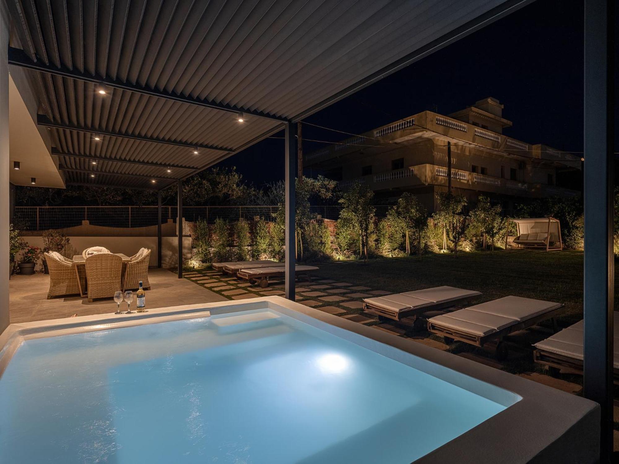 Happyhouse Villa Kíssamos Eksteriør billede